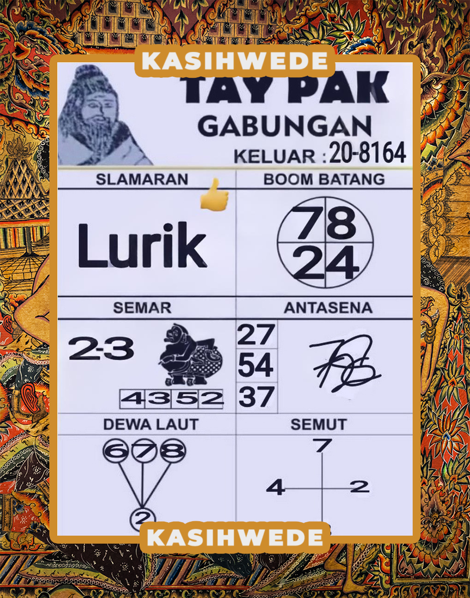 Syair HK 29 Juli 2025