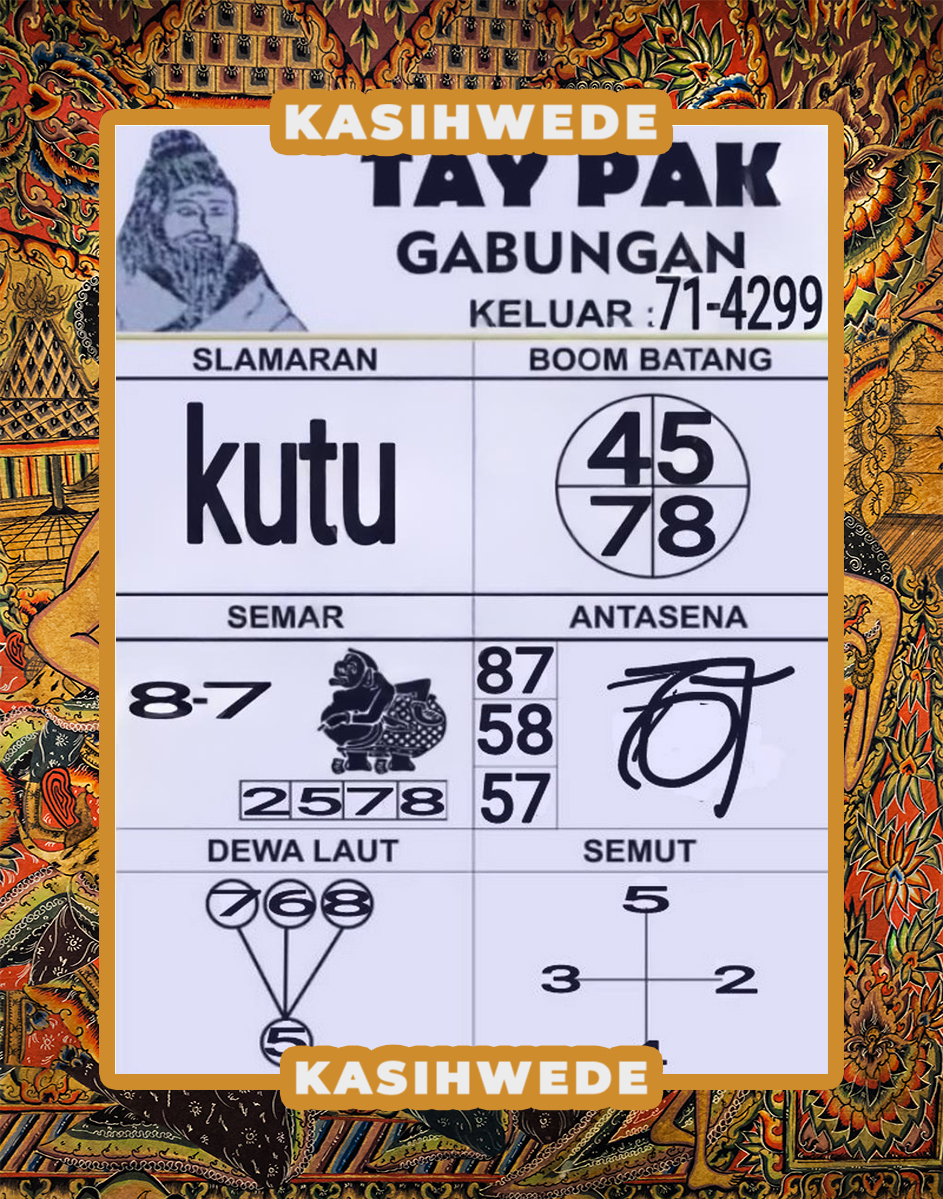 Syair HK 26 Juli 2025