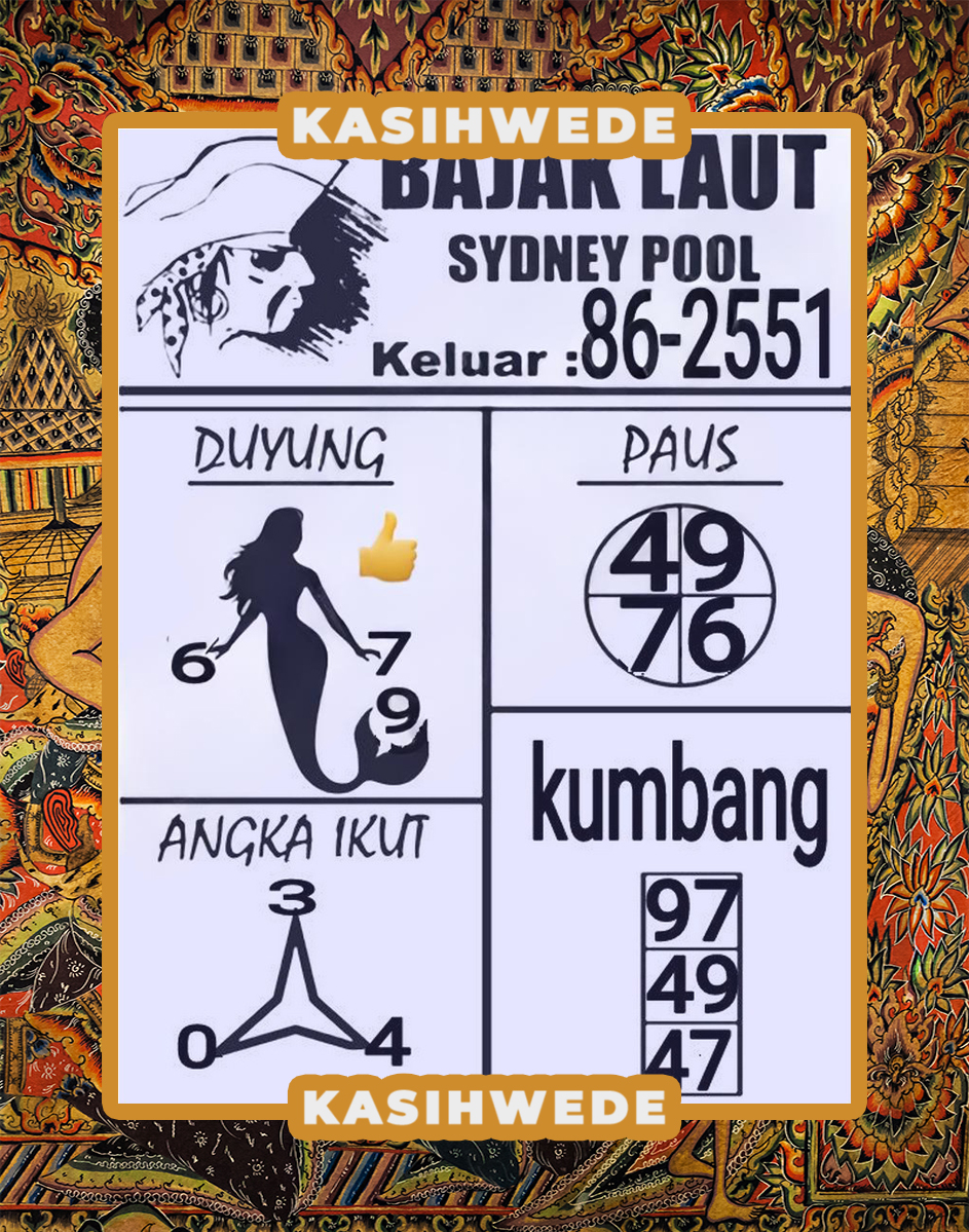 Syair SDY 29 Juli 2025