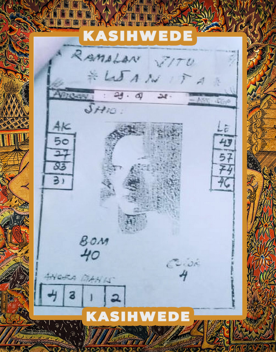 Syair HK 29 Juli 2025