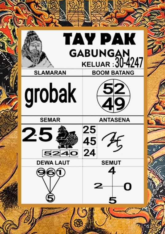 Syair HK 23 Agustus 2025