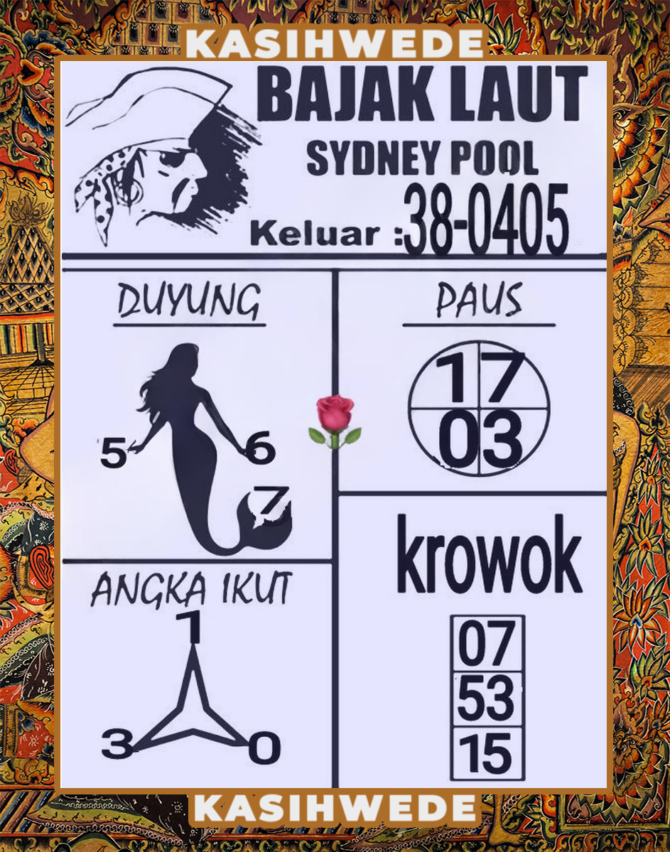 Syair HK 5 November 2025